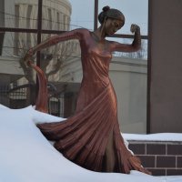Фламенко на снегу :: Александр Буянов