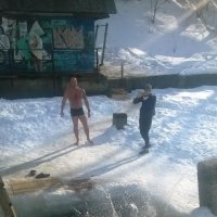 На закрытии зимнего купального сезона 2018 :: Павел Михалёв