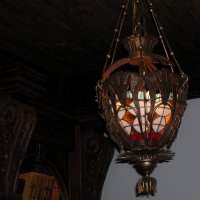 Подвесной светильник с витражами :: Vladimir Bazarnov