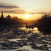 Ледоход на Вологде :: Татьяна Копосова