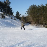 На сноуборде :: Олег Афанасьевич Сергеев