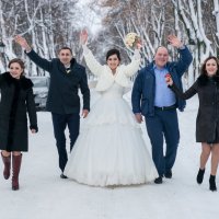 свадьба в январе :: Юрий Удвуд