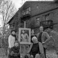 Художник Илларион Владимирович Голицын с домочадцами. :: Игорь Олегович Кравченко