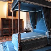 Спальня Дианы де Пуатье, фаворитки короля Генриха II, которой он подарил Шенонсо :: Iren Ko