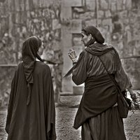Иерусалим и его жители-разговор. :: Shmual & Vika Retro