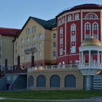 Гостиничный комплекс на ул. Мюнстерской (панорама) :: Александр Буянов