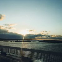 Закат над Северной Двиной :: Паша 