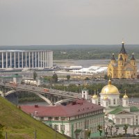 нижняя часть Нижнего Новгорода :: Алексей Медведев