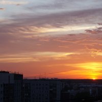 Небо на закате :: Анастасия Сапронова