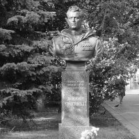 Цветы к памятнику Герою :: Дмитрий Никитин