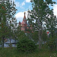 Вид с парка"  Зарядье". :: Владимир Драгунский
