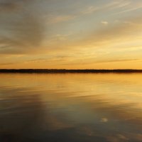 Белое море, закат :: Елена Павлова (Смолова)