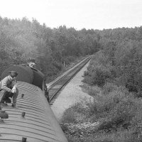 CCCР, 1960-е годы. Рабочий поезд Яхрома - Александров. :: Игорь Олегович Кравченко