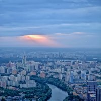 Москва-река и кусок заката :: Kylie Row
