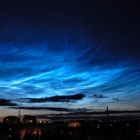 Серебристые облака :: Наталья Жукова