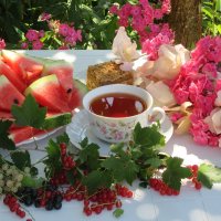Чай в саду ) :: Mariya laimite