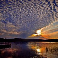 закат и облака :: Андрей Хлопин