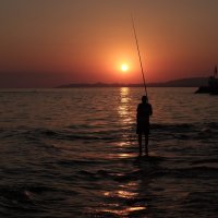 рыбак на закате :: Dmitry i Mary S
