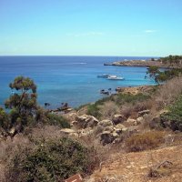 Кипрский пейзаж на мысе Каво Греко :: dli1953 
