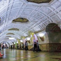 Москва. Станция метро Белорусская. :: В и т а л и й .... Л а б з о'в