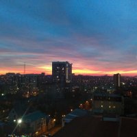 Городской закат. :: Agnivarshi Малтыз