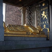 Стокгольмская ратуша Гробница Ярла Биргера-легендарного основателя Стокгольма :: wea *