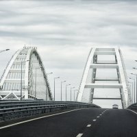 Крымский мост, Керченский пролив :: Viktoria Anufrieva