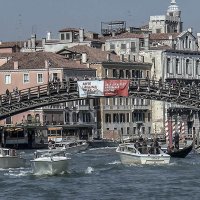 Venezia. Il Canal Grande, il ponte Dell"Accademia. :: Игорь Олегович Кравченко