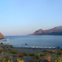 Утро в бухте Плакиас Крит :: Priv Arter