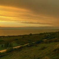 закат на Плещеевом озере :: Максим Ершов