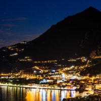 Побережье Garda, ночная съемка. :: Eugen Pracht