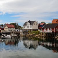 Северная Норвегия. Лофотенские острова. Хенигсвеер. :: Надежда Лаптева