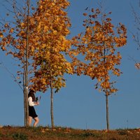 Тёплая осень, какое романтическое время! :: Татьяна Помогалова