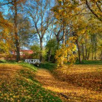 Парк в Кийу Эстония :: Priv Arter