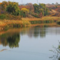 Степное озеро :: Юрий Гайворонскiий