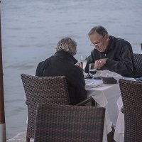 Venezia. Cena sulla riva della Giudecca. :: Игорь Олегович Кравченко