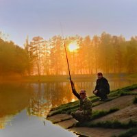 ..про  рыбалку... :: Георгий Никонов