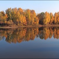 Недавняя красота погожей октябрьской поры, на реке Ить, возле Ярославля :: Николай Белавин