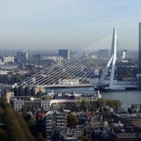 Панорама Роттердама , вид с Евробашни :: IURII 