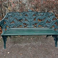 Опустели скамейки в парке "Королевского сада" в Стокгольме :: wea *