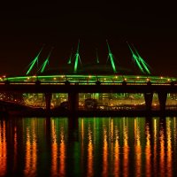 Стадион Санкт-Петербург ночью :: Алексей Зубков