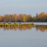 Осенняя рыбалка :: Николай Танаев