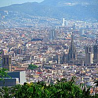 Вид на Барселону. :: Владимир Драгунский