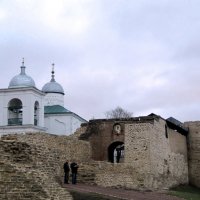 Никольский собор, XIV век. Изборская крепость. :: Ирина ***
