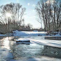 Зиме ещё пока не сдались реки... :: Андрей Заломленков