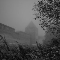 стена в тумане :: Дмитрий Багдасарьян