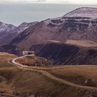 смотровая площадка на В-Г дороге на закате :: Лариса Батурова