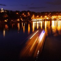 Река Влтава. Прага. Чехия. :: Николай Рогаткин