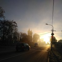 Раннее Октябрьское утро в Витебске. :: Наталья 