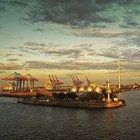 Порт Гамбург :: Николай Семин